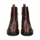 Botin Piel Marron  UNISA