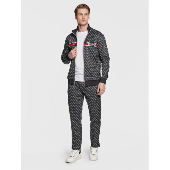 Korbin Pant 4G Aop Jet Black  GUESS