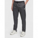 Korbin Pant 4G Aop Jet Black  GUESS