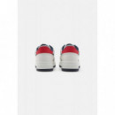 Zapatilla Tommy Retro Basket Cupsole Tricolor  TOMMY JEANS