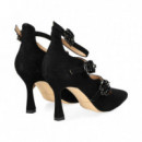 Salon 3 Hebillas ante Negro  ALMA EN PENA