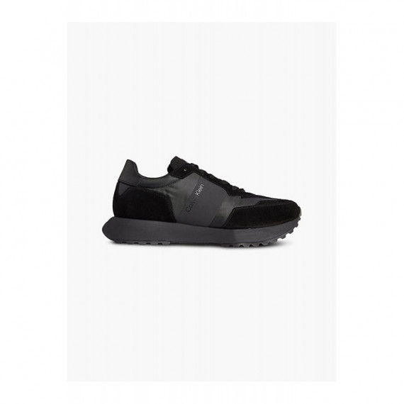 Low Top Lace Up Mix Triple Black  CALVIN KLEIN