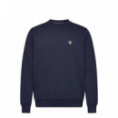 Jerséis y Sudaderas Sudadera POMPEII Emilio Navy Crewneck