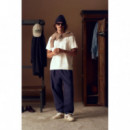 Calzado Zapatillas POMPEII Elan Pippa Leather Ecru Burgundy