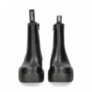 Botin Plataforma Piel Engro  CAMPER