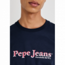 Camiseta PEPE JEANS Somers Tee Azul Marina