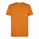 Camisetas Hombre Camiseta PETROL INDUSTRIES Classic Ocre