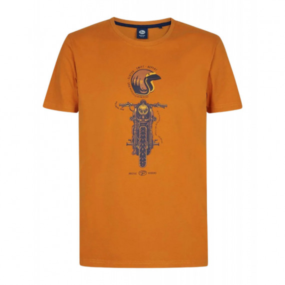 Camisetas Hombre Camiseta PETROL INDUSTRIES Classic Ocre