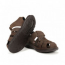 FLUCHOS Sandalias Marrones F1754-GAUCHO Marron