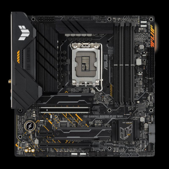 ASUS Placa Base Tuf Gaming B660M-PLUS Wifi  LGA1700 Gen 14 13 12 / 4X DDR5/1 X Dp 1 X Hdmi/ 2 X M.2/4 X Sata/wifi 6 Bluetooth/m
