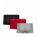 Pack 3 Boxers CALVIN KLEIN de Tiro bajo - Cotton Stretch