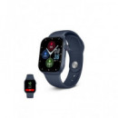 KSIX Reloj Smartwatch Urban MINI5 Azul,calorias,notificaciones,asistente por Voz,juegos