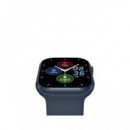 KSIX Reloj Smartwatch Urban MINI5 Azul,calorias,notificaciones,asistente por Voz,juegos