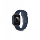 KSIX Reloj Smartwatch Urban MINI5 Azul,calorias,notificaciones,asistente por Voz,juegos