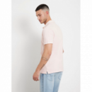 Polo GUESS Washed Rosa Claro