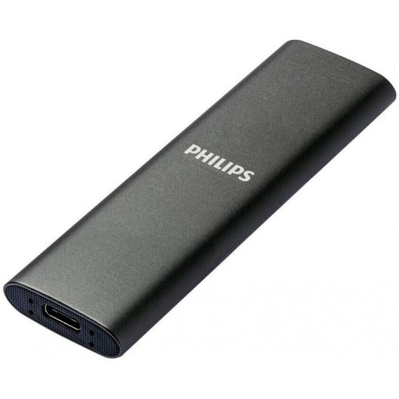 PHILIPS Disco Duro Externo  SSD500GB Usb-c Ultra slim