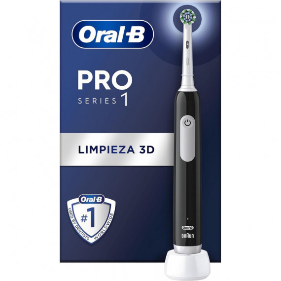 Cepillo eléctrico recargable Oral b Braun Pro 1 Negro