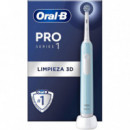 Cepillo eléctrico recargable Oral b Braun Pro 1 Azul