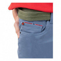 1020S220013 Pantalon EL GANSO Pantalón 5 Bolsillos Azul
