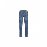 JACK AND JONES 12168958BLUE Denim Pantalon Jack Jones Jjiliam Jjoriginal Am 602 50SPS Noos