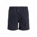 12187488NAVY Blazer Pantalones Cortos JACK AND JONES Hombre Jpstjeff Jjjogger Shorts Lc