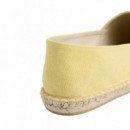 125125 Alpargatas SILBON Hombre Raqueta Etnica Amarilla