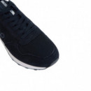 129270 Zapatillas SILBON Hombre Running Clasica Marino