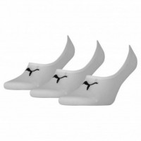 PUMA Footie 3P Unisex White PUMA