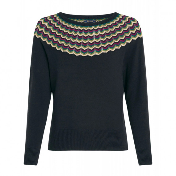 Camisas y Tops Top KING LOUIE Andie Woogie Black