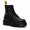 Bota Plataforma Jadon Ii Vegan Black Felix Rub Off Dr. Martens  DR. MARTENS