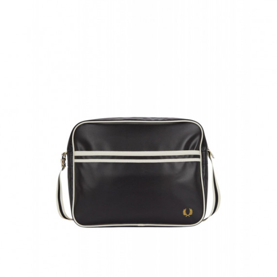 Bolsa Bolso FRED PERRY de Hombro Clásico Negro