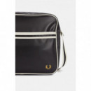 Bolsa Bolso FRED PERRY de Hombro Clásico Negro
