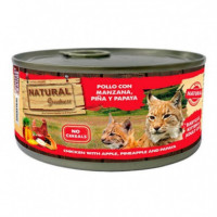 NATURAL GREATNESS Pollo Manzana.piña  Lata 185 G