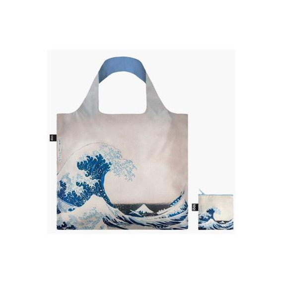 Loqiho.wa.r Bolsa Plegable Recicable The Great Wave 50X42CMS/ hasta 20KGS  LOQI