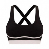 Top Deportivo Tao  BLACK LIMBA