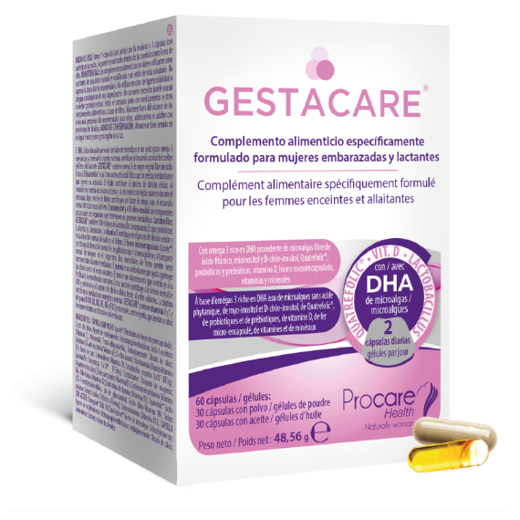 Gestacare 60 Capsulas  PROCARE HEALTH IBERIA