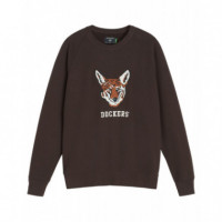 Jerséis y Sudaderas Sudadera Dockers® Regular Fit Coffee Brown  DOCKERS