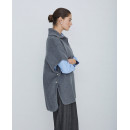 Jerséis y Sudaderas Capa YERSE Lana y Algodón Nina Gris