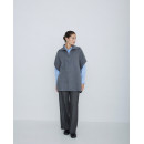 Jerséis y Sudaderas Capa YERSE Lana y Algodón Nina Gris