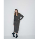 Falda YERSE MIDI de Punto Annie Caqui