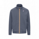 Jerséis y Sudaderas Polar K-WAY Unisex Le Vrai Tarn Grey Blue