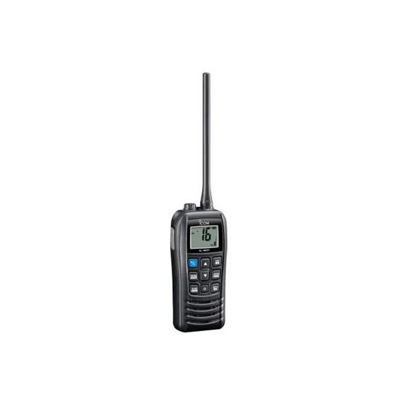 ICOM Walkie Banda Marina Vhf IC-M37 Euro 6W Resistente Al Agua, Sumergible 30M 1.5MT