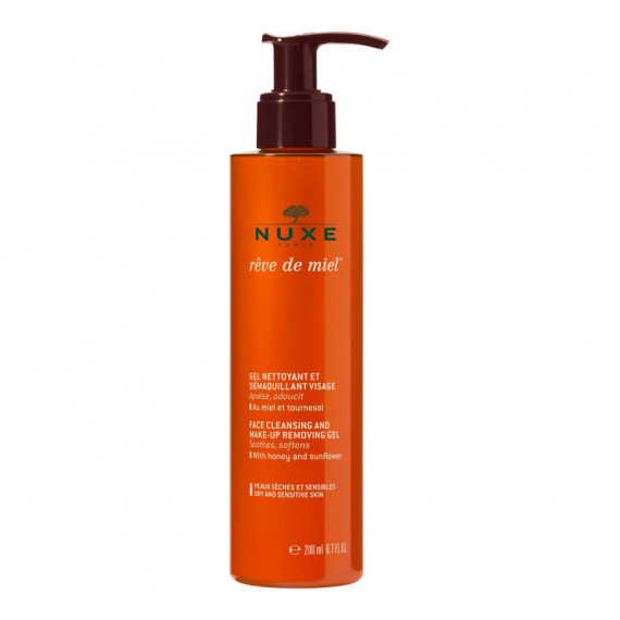 NUXE Reve de Miel Gel Limpiador y Desmaq 200ML