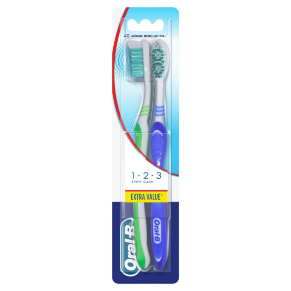 Oral B Cepillo 1.2.3 Duo Medio  ORAL-B