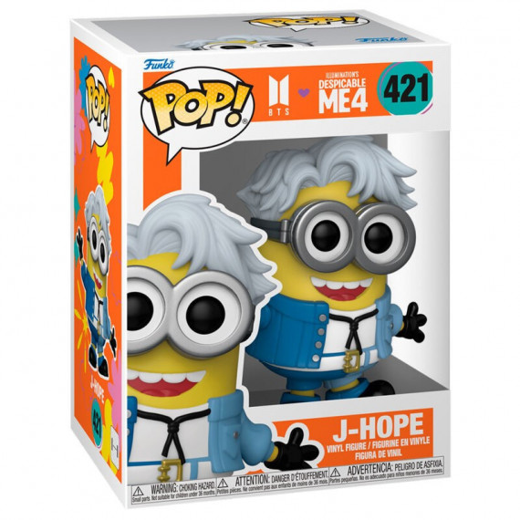 FUNKO Pop J-hope Minion Gru mi Villano Favorito 4 421