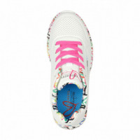 SKECHERS Zapatillas Uno Lite White Multi 314976L-WMLT
