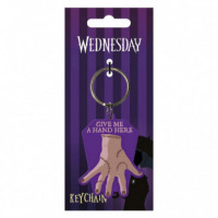Llavero Caucho Cosa Addams Give Me a Hand  PYRAMID - Guanxe Atlantic Marketplace