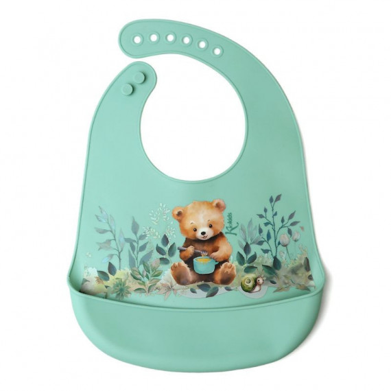 Babero de Silicona KIOKIDS