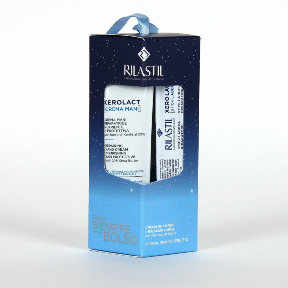 RILASTIL Pack Xerolact Crema Manos +stick Labial