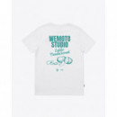 Camisetas Hombre Camiseta WEMOTO Patatas White